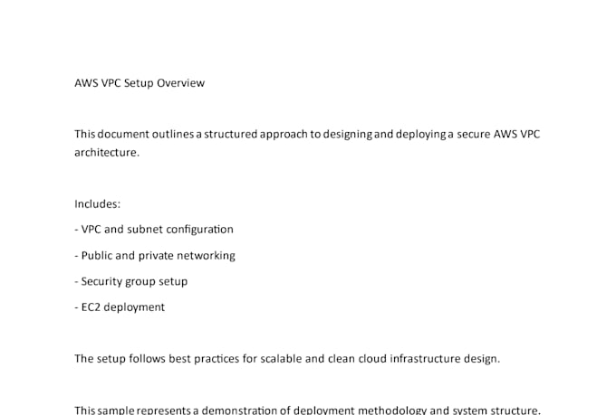set up AWS ec2, vpc and secure infrastructure